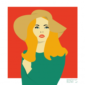 Lady with hat