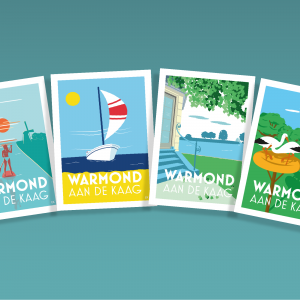 Ansichtkaarten Warmond aan de Kaag-serie